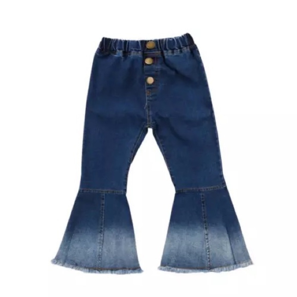 Baby Girl Fade to Flare Denim Sizes 1T-3T